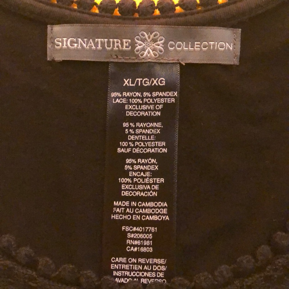 SIGNATURE COLLECTION sleeveless knee length dress - Picture 5 of 6